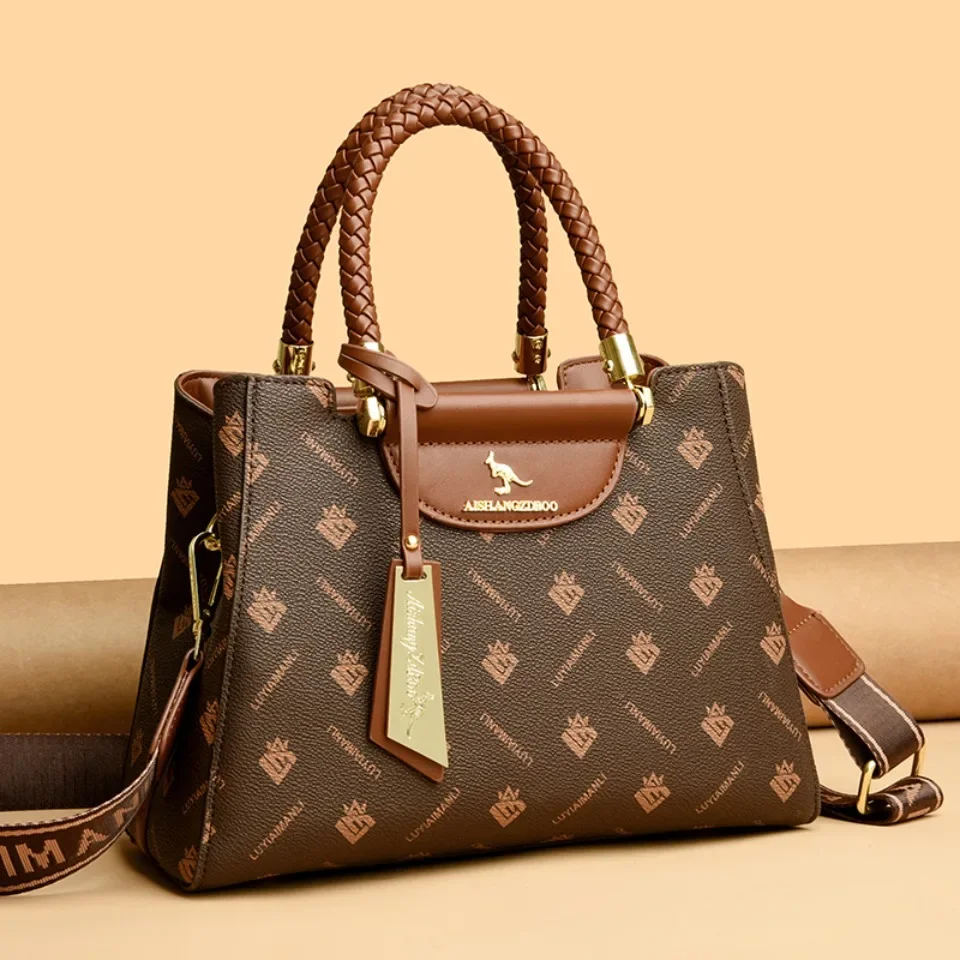 Luxury Bags Direct - حقيبة كتف عصرية متعددة الاستخدامات ذات