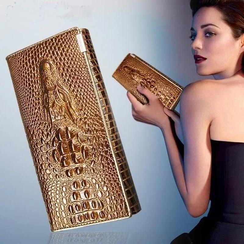 Luxury Bags Photos - أزياء نمط المحفظة محفظة للسيدات طويلة