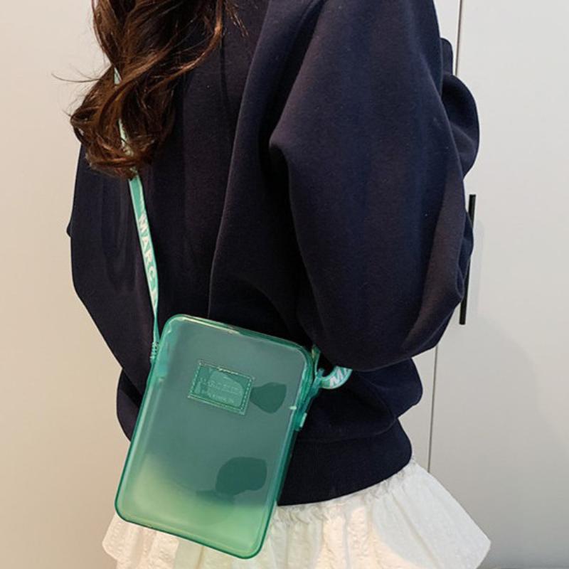 Shoulder Bag Slouchy - حقيبة كتف شفافة عصرية جديدة من