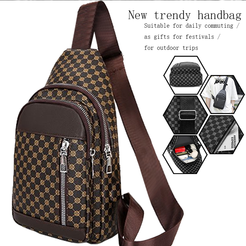 Shoulder Bag Slouchy - حقيبة صدر عملية بنمط محايد للنساء