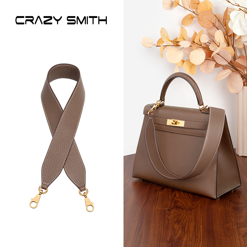 Luxury Bags Hermes - CRAZYSMITH جلد طبيعي حقيبة فاخرة حزام