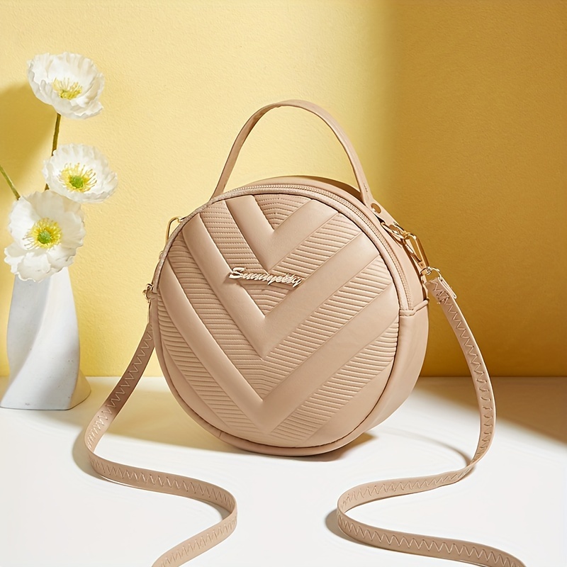 حقيبة يد نسائية صغيرة منسوجة أ - مراجعة Structured Handbag Top Handle وسعره
