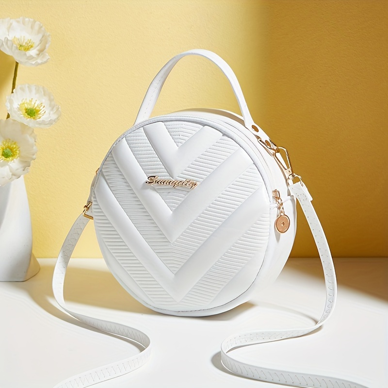 حقيبة يد نسائية صغيرة منسوجة أ - مراجعة Structured Handbag Top Handle وسعره