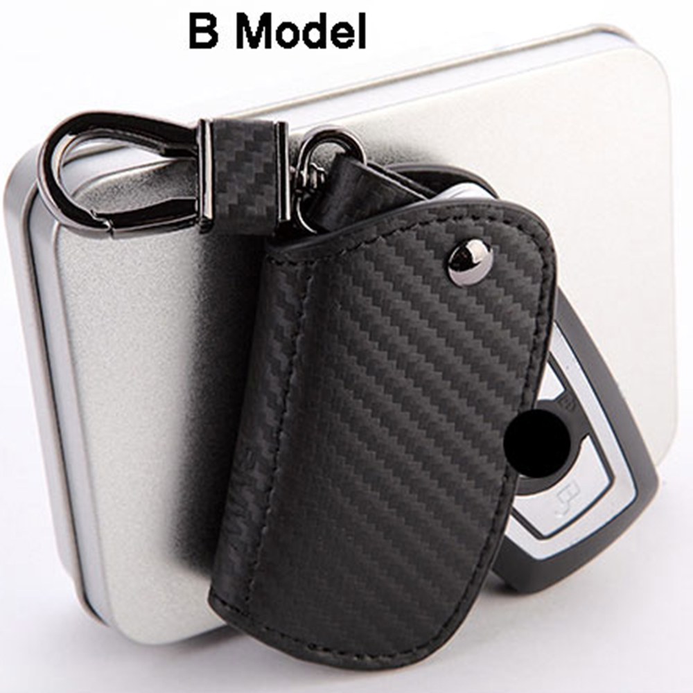 جلد سيارة مفتاح القضية حامل ل  - مراجعة Key Holder Leather Pouch وسعره