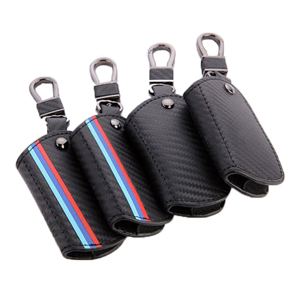 جلد سيارة مفتاح القضية حامل ل  - مراجعة Key Holder Leather Pouch وسعره