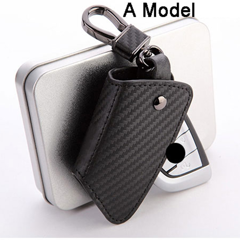 جلد سيارة مفتاح القضية حامل ل  - مراجعة Key Holder Leather Pouch وسعره