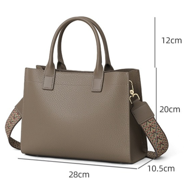 حقيبة ساتشيل من الجلد الأصلي ل - مراجعة Structured Handbag Top Handle وسعره