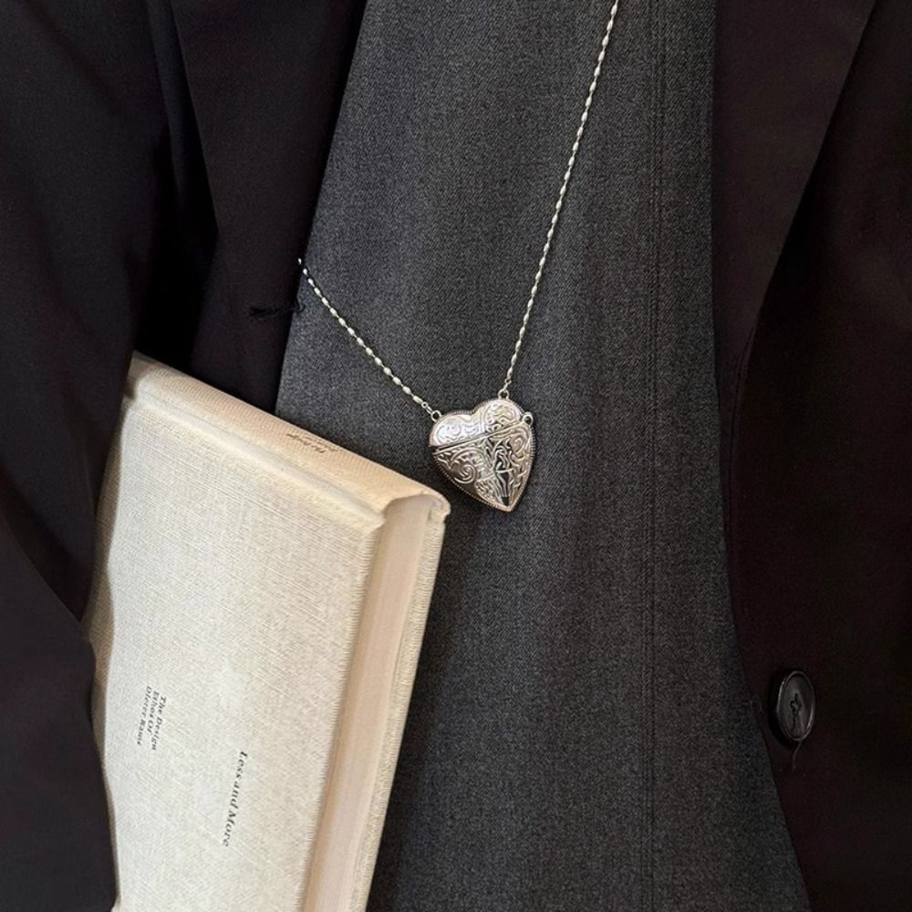 قابل للفتح القلب المنجد قلادة  - مراجعة Luxury Bags Photos وسعره