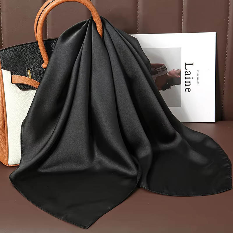 الفاخرة بلون الحرير وشاح مربع  - مراجعة Luxury Bags China وسعره