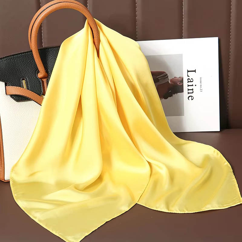 الفاخرة بلون الحرير وشاح مربع  - مراجعة Luxury Bags China وسعره