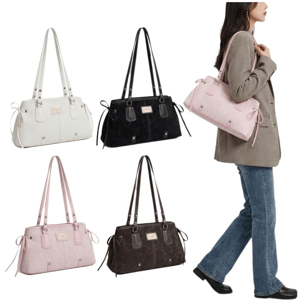 حقيبة يد من الجلد الصناعي بتصم - مراجعة Structured Handbag Top Handle وسعره