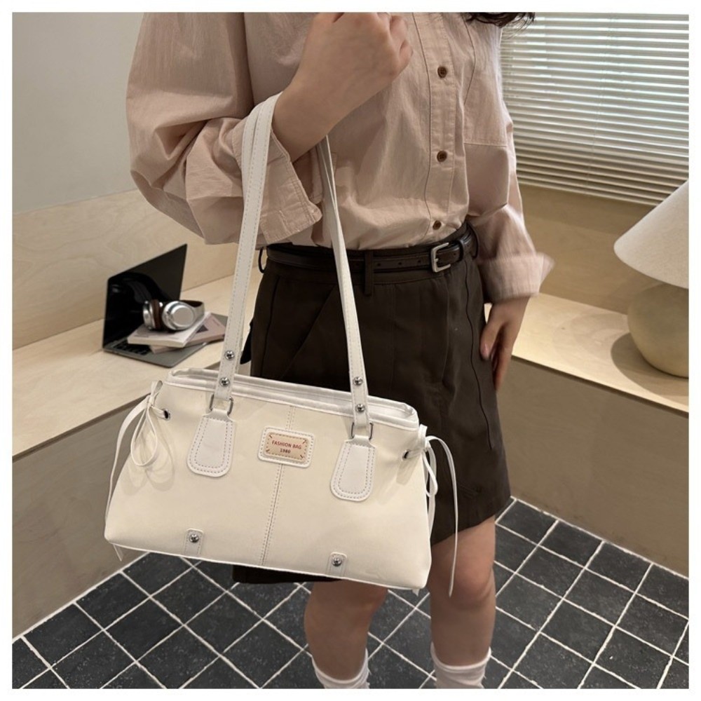 حقيبة يد من الجلد الصناعي على  - مراجعة Structured Handbag Top Handle وسعره