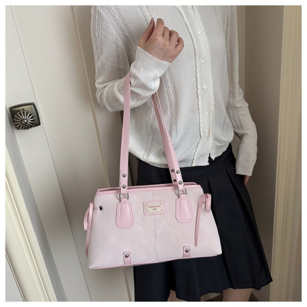 حقيبة يد من الجلد الصناعي على  - مراجعة Structured Handbag Top Handle وسعره