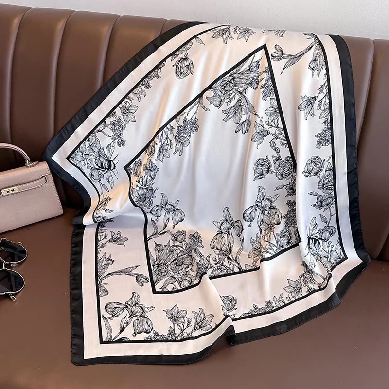 وشاح مربع من الحرير المطبوع با - مراجعة Luxury Bags China وسعره