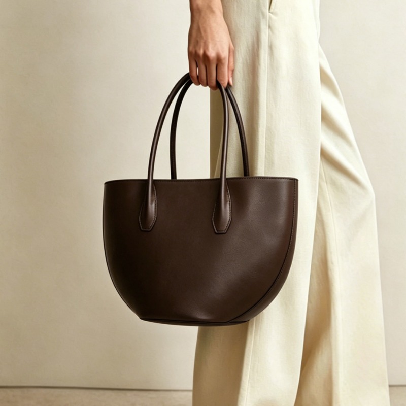 حقيبة كتف نسائية فاخرة على شكل - مراجعة Structured Handbag Top Handle وسعره