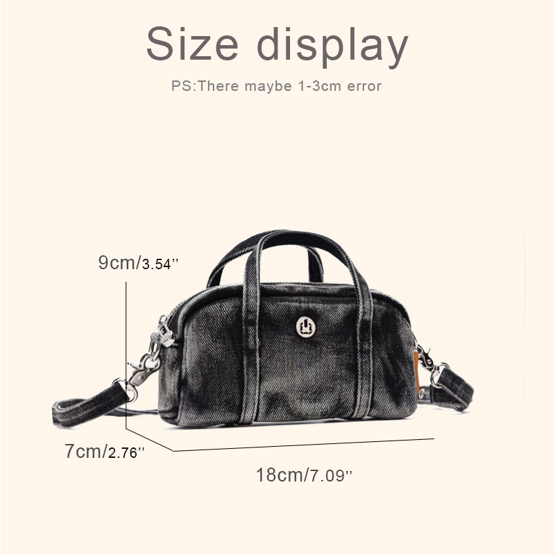 حقائب جينز كورية صغيرة كاجوال  - مراجعة Luxury Bags China وسعره