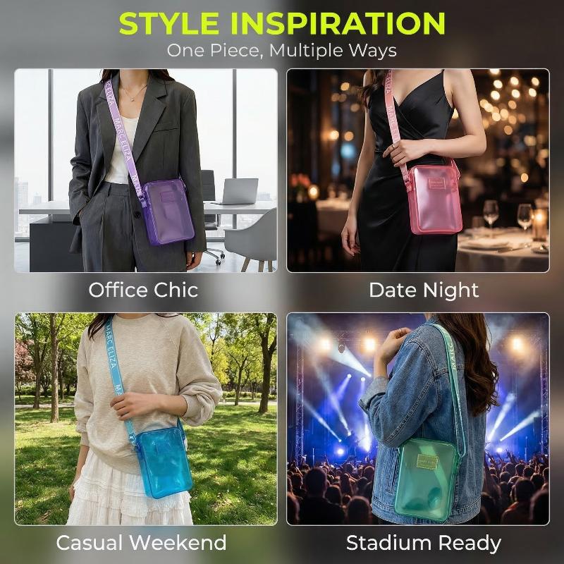 حقيبة كتف شفافة عصرية جديدة من - مراجعة Shoulder Bag Slouchy وسعره