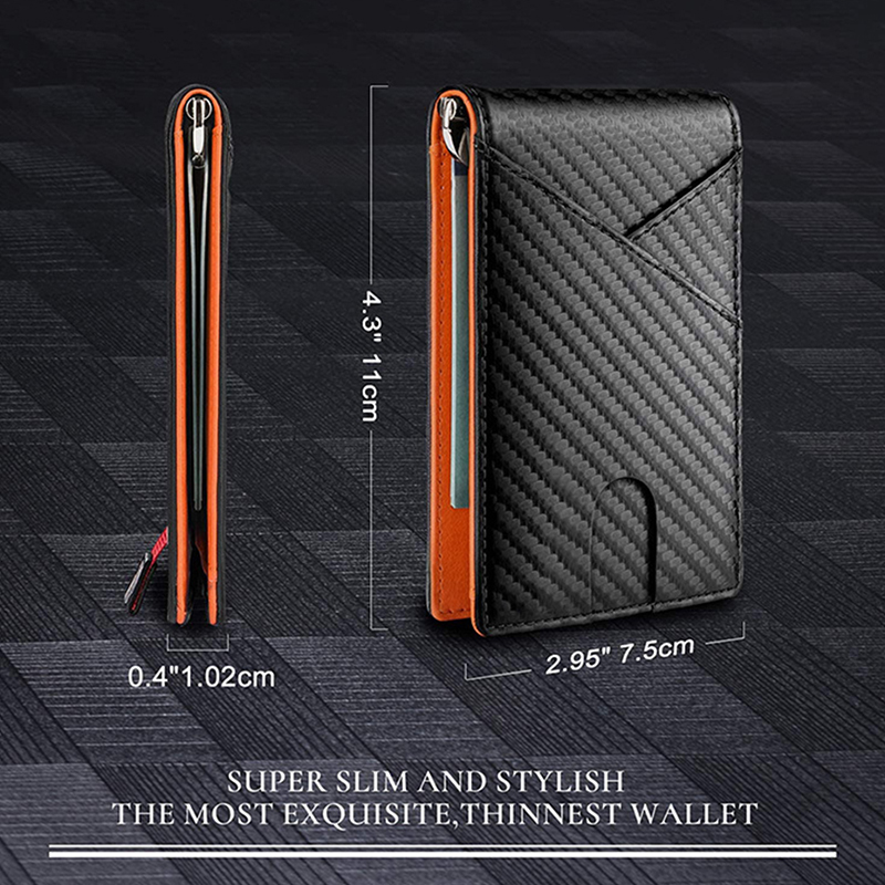 DIENQI ألياف الكربون Rfid Slim - مراجعة Luxury Bags Photos وسعره